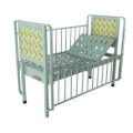 Green High-Quality Baby Manual 1 Function Hospital Nursing Bed